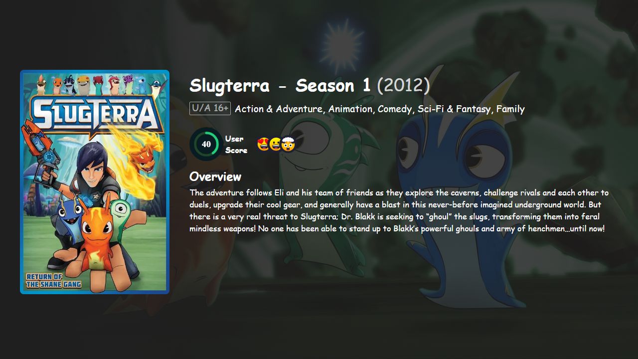 Slugterra Season 1 Hindi-English Dubbed