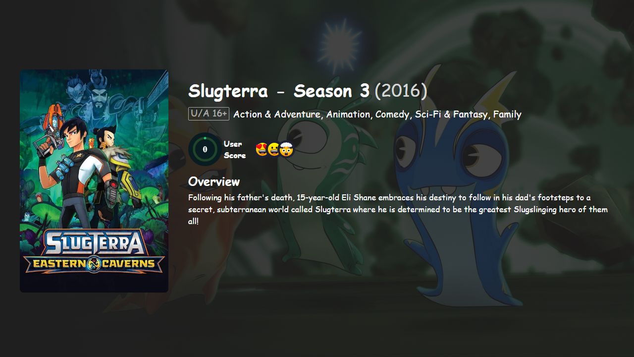 Slugterra Season 3 Hindi-English Dubbed