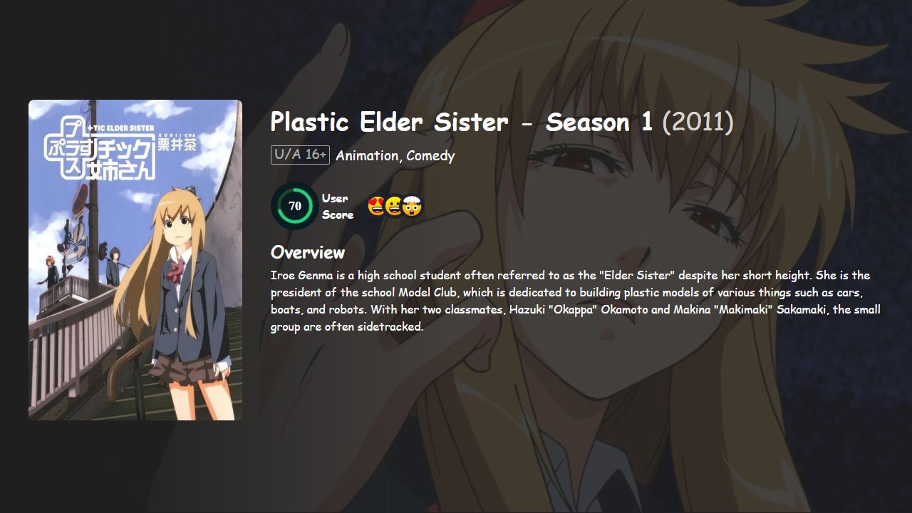 +tic Elder Sister Season 1 Japanese Dubbed