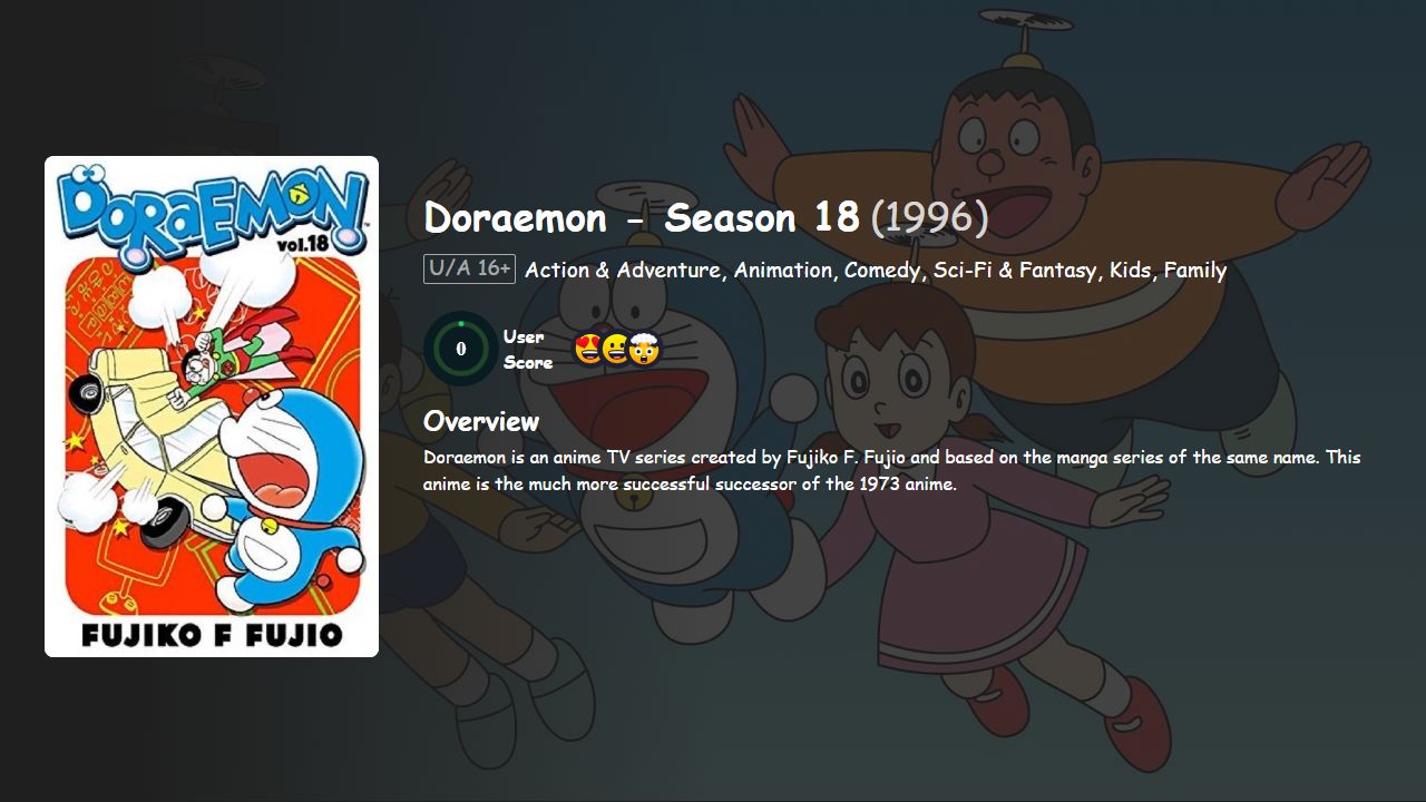 Doraemon Season 18 Hindi Dubbed