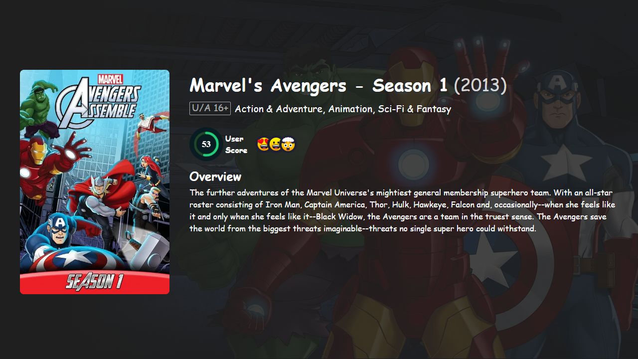 Avengers Assemble Season 1 Hindi Dubbed