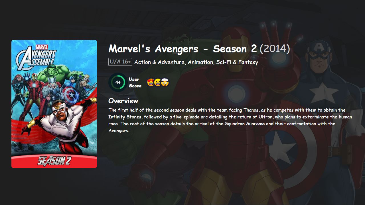 Avengers Assemble Season 2 Hindi-Telugu-Tamil-English Dubbed