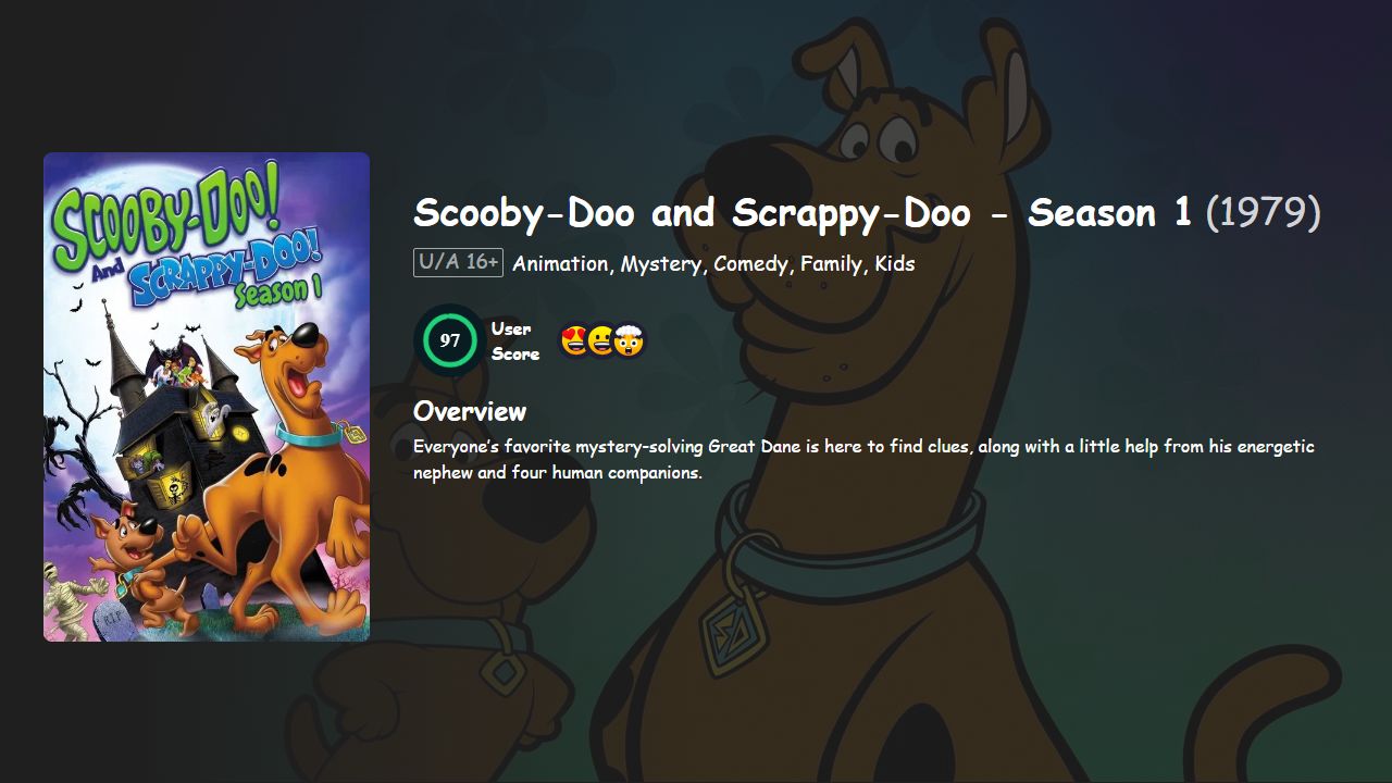 Scooby-Doo and Scrappy-Doo Season 1 Hindi-English Dubbed