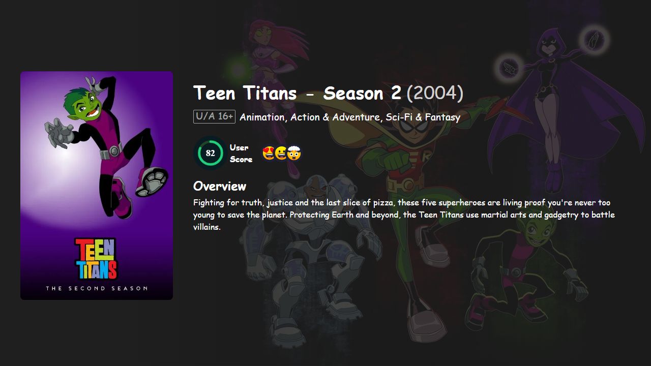 Teen Titans Season 2 Hindi Dubbed