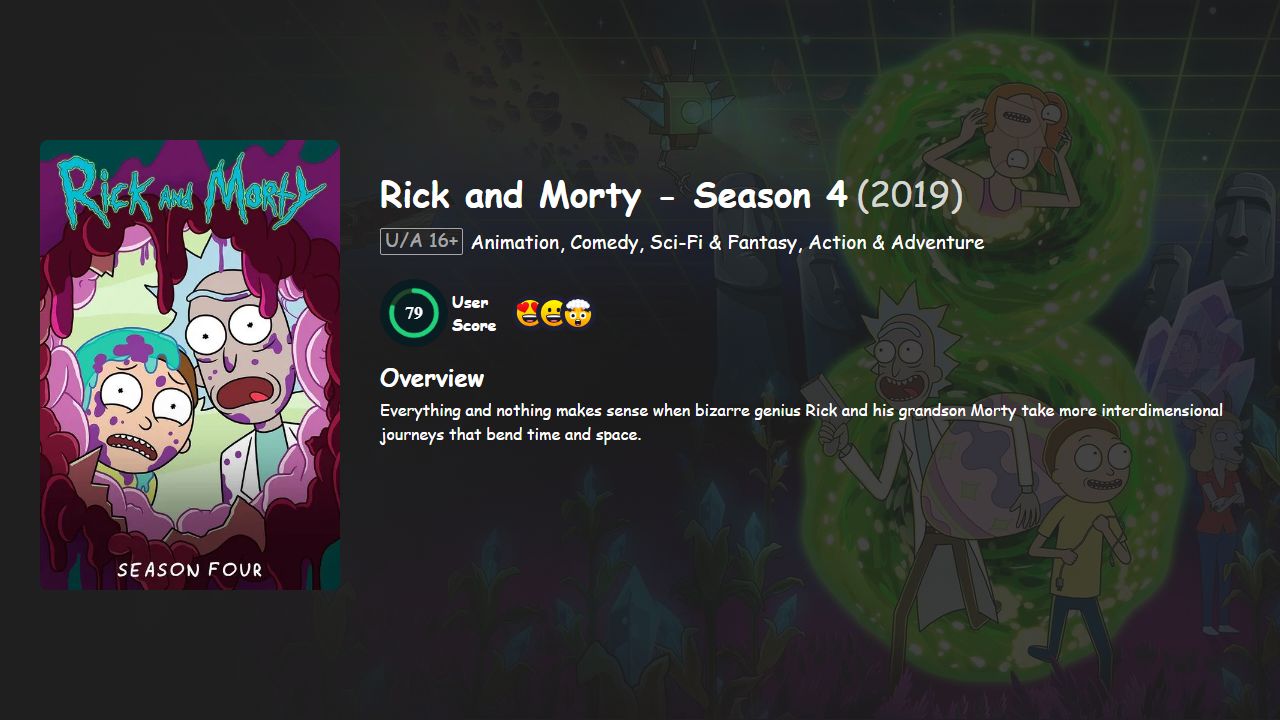 Rick and Morty Season 4 English Dubbed