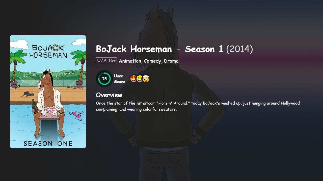 BoJack Horseman Season 1 English Dubbed
