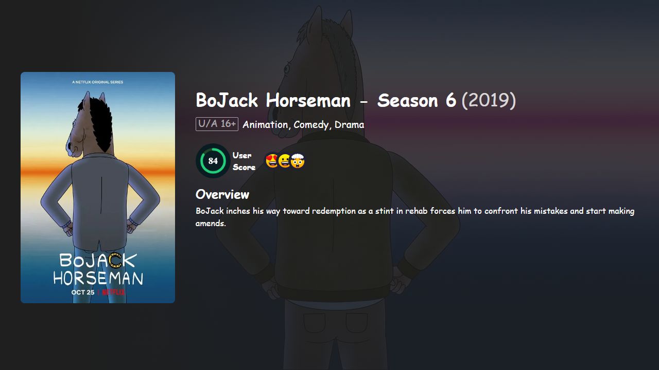 BoJack Horseman Season 6 English Dubbed