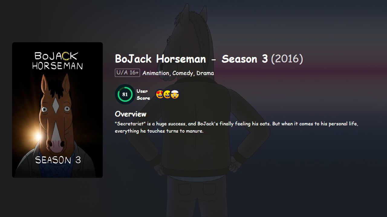 BoJack Horseman Season 3 English Dubbed