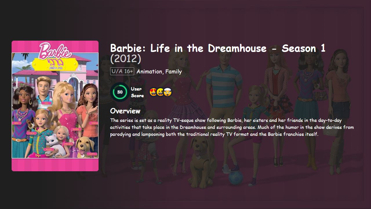 Barbie: Life in the Dreamhouse Season 1 Hindi Dubbed