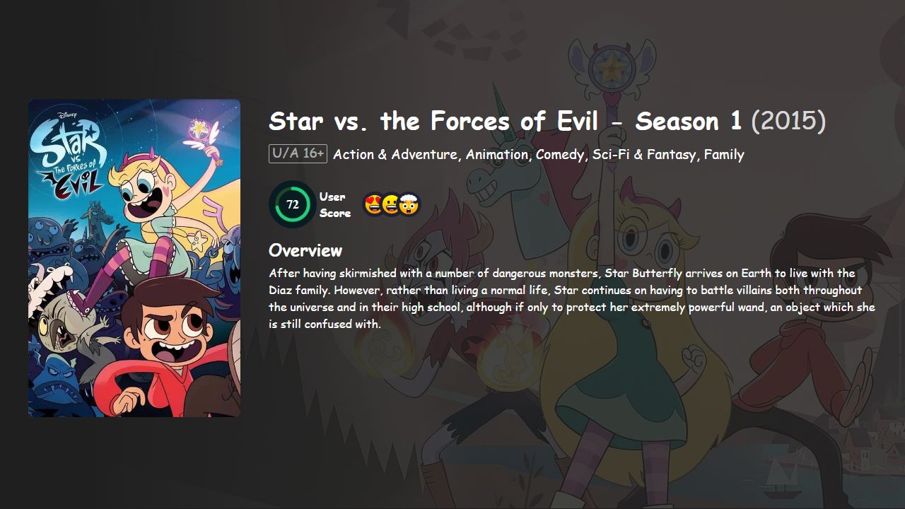 Star vs. the Forces of Evil Season 1 Hindi Dubbed