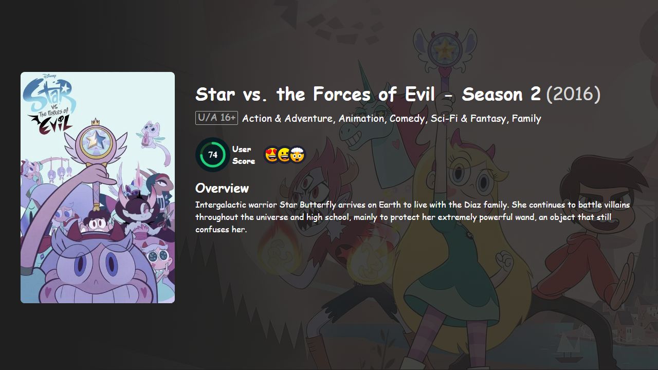 Star vs. the Forces of Evil Season 2 Hindi Dubbed