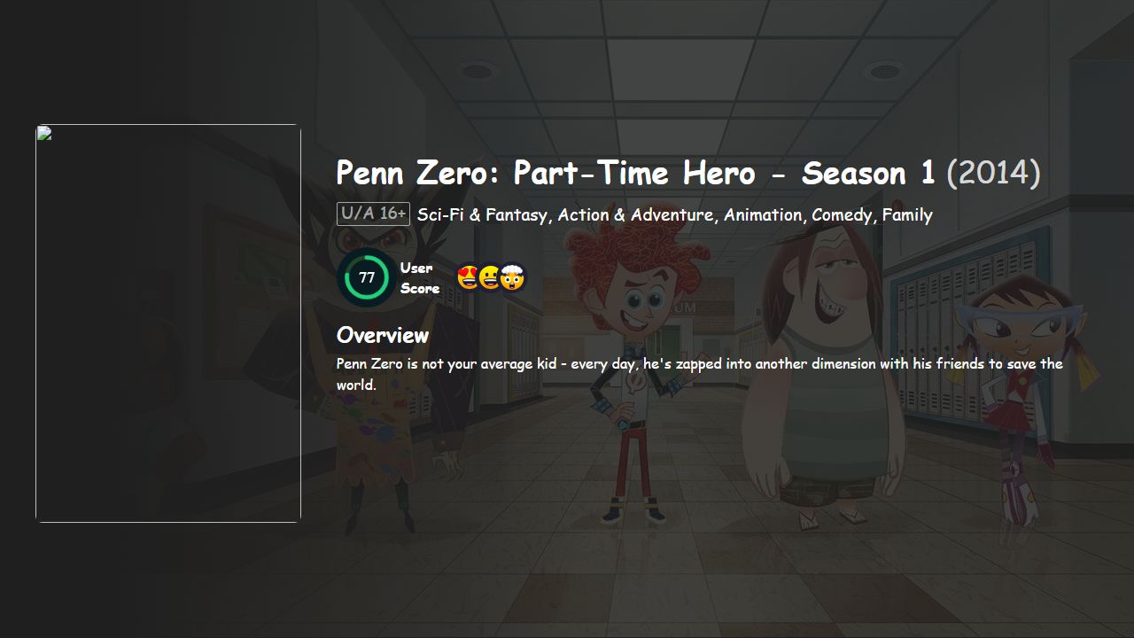Penn Zero: Part-Time Hero Season 1 Hindi-English Dubbed
