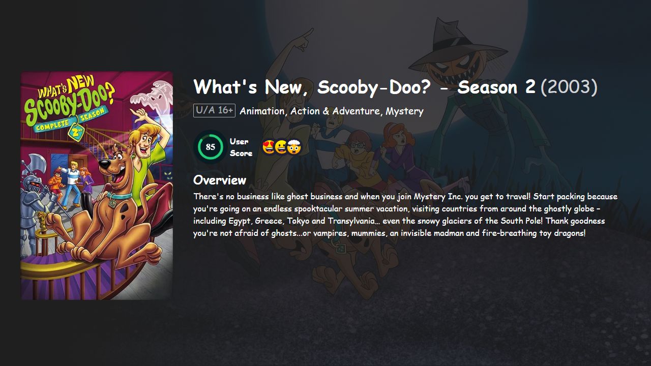 What’s New, Scooby-Doo? Season 2 Hindi-Telugu-Tamil-English Dubbed