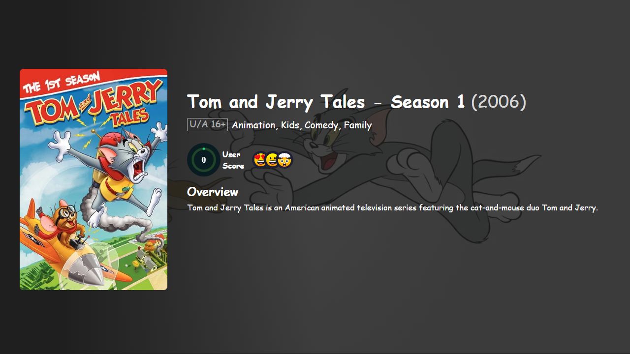 Tom and Jerry Tales Season 1 Hindi-English Dubbed