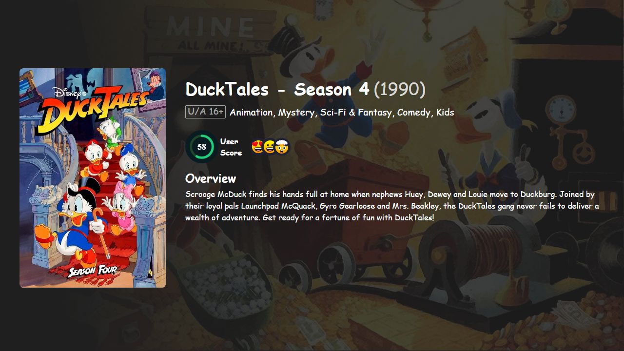 DuckTales Season 4 Hindi-English Dubbed