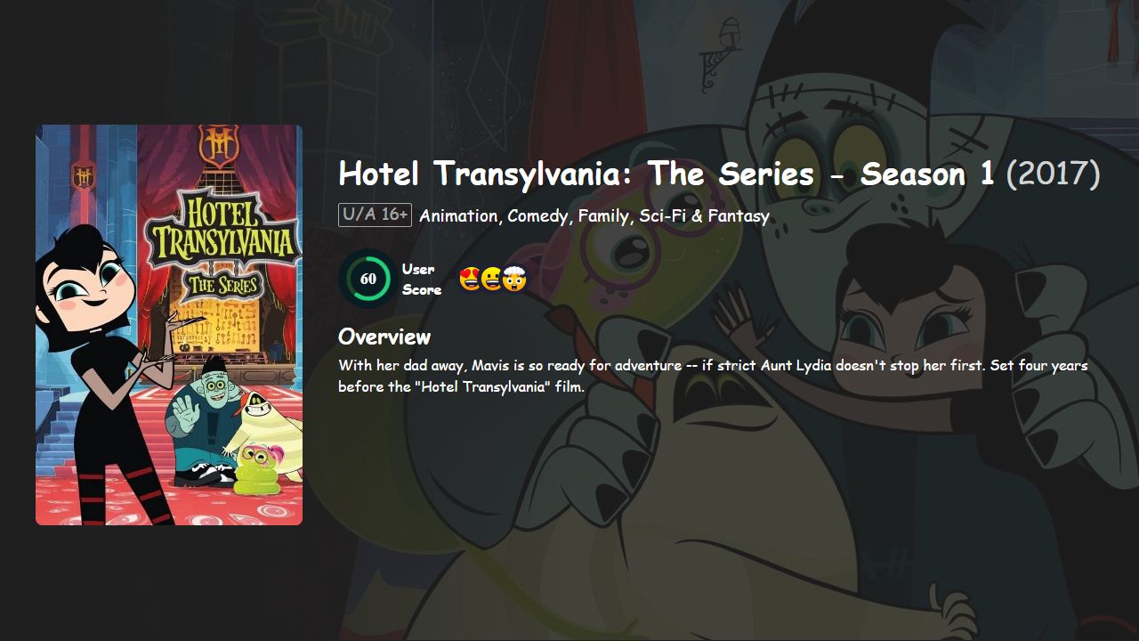 Hotel Transylvania: The Series Season 1 Hindi-English Dubbed