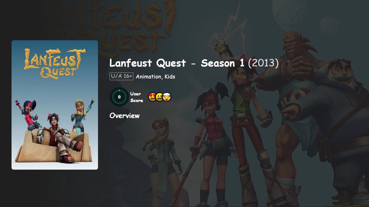 Lanfeust Quest Season 1 Hindi-English Dubbed