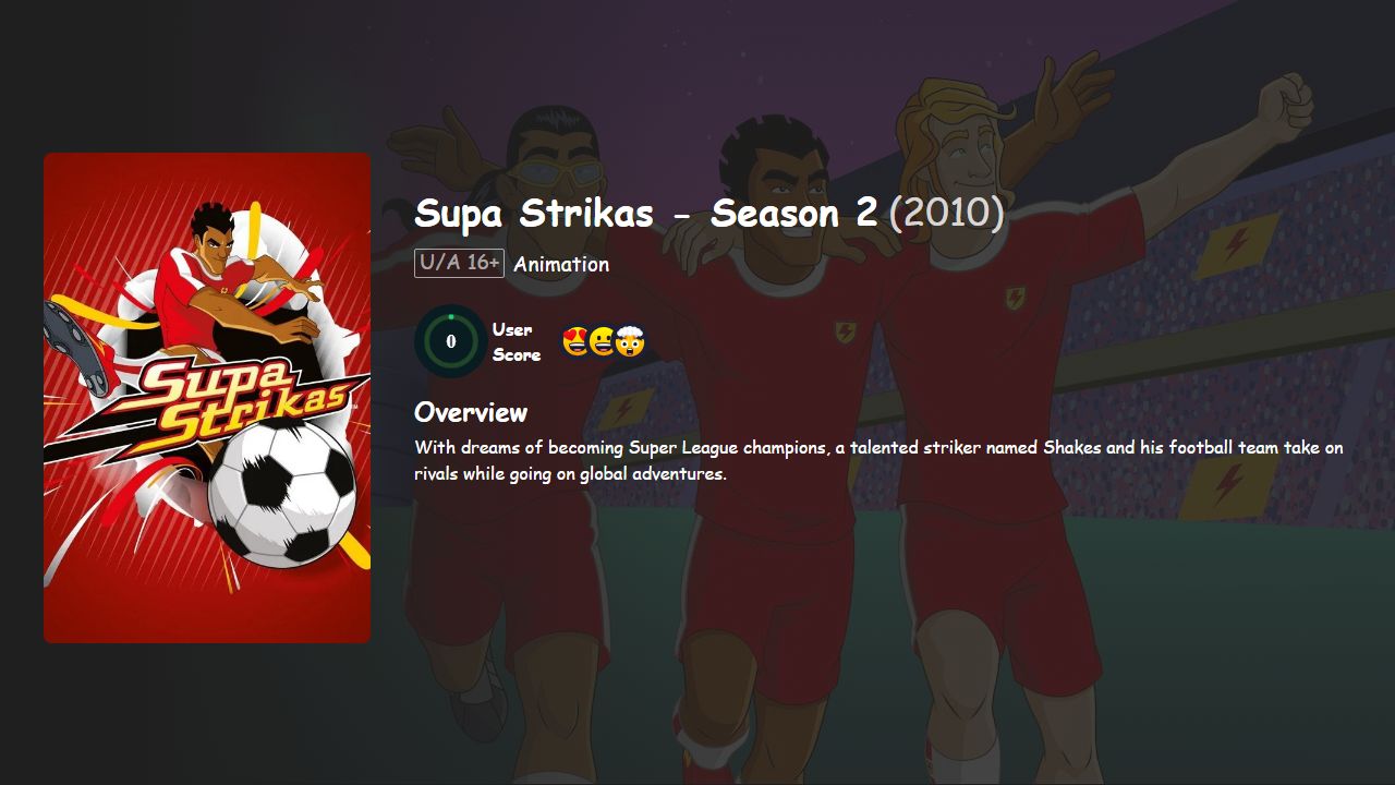 Supa Strikas Season 2 Hindi-Tamil-English Dubbed