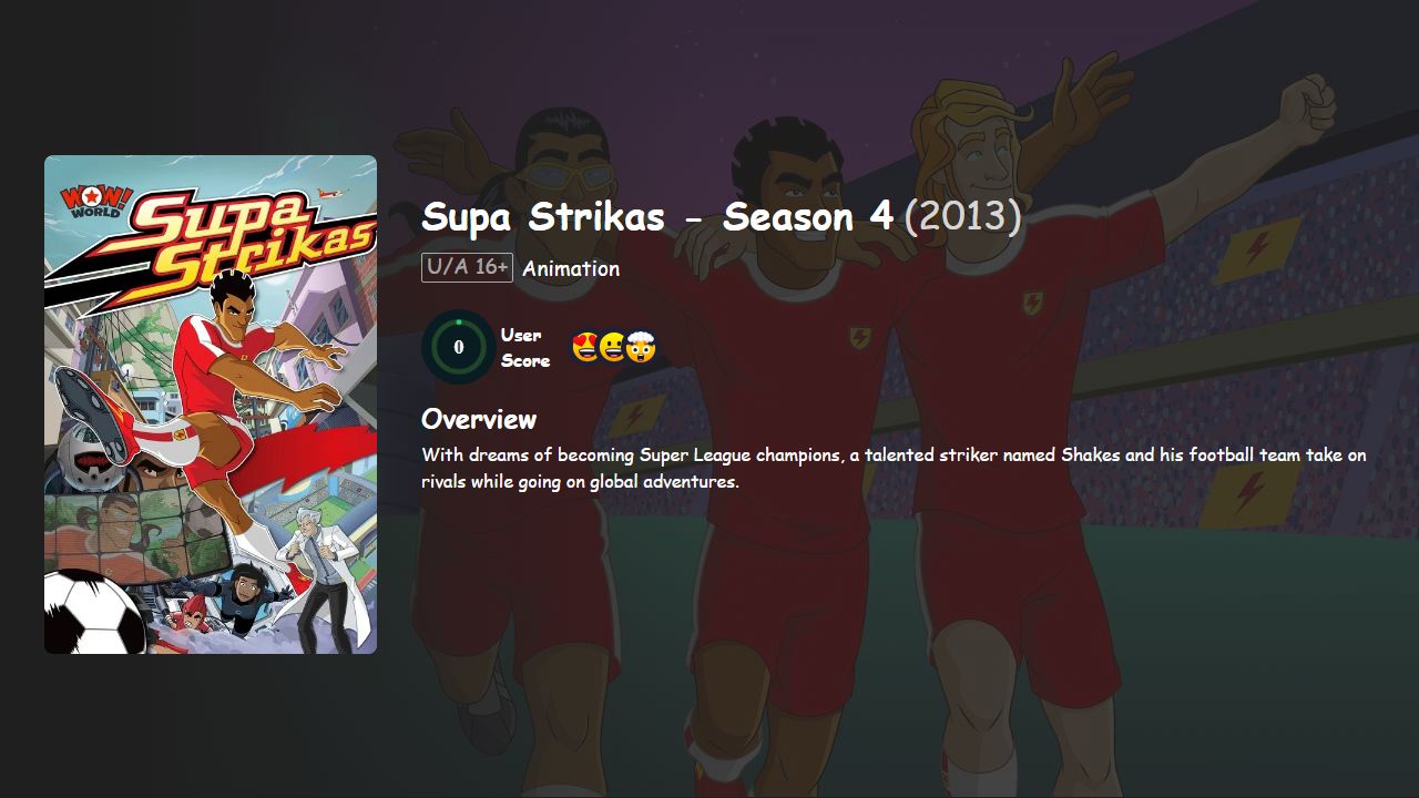 Supa Strikas Season 4 Hindi-Tamil-English Dubbed
