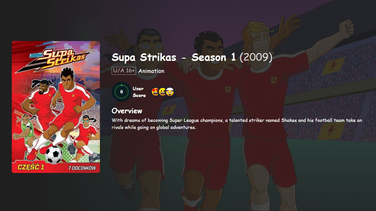 Supa Strikas Season 1 Hindi-Tamil-English Dubbed
