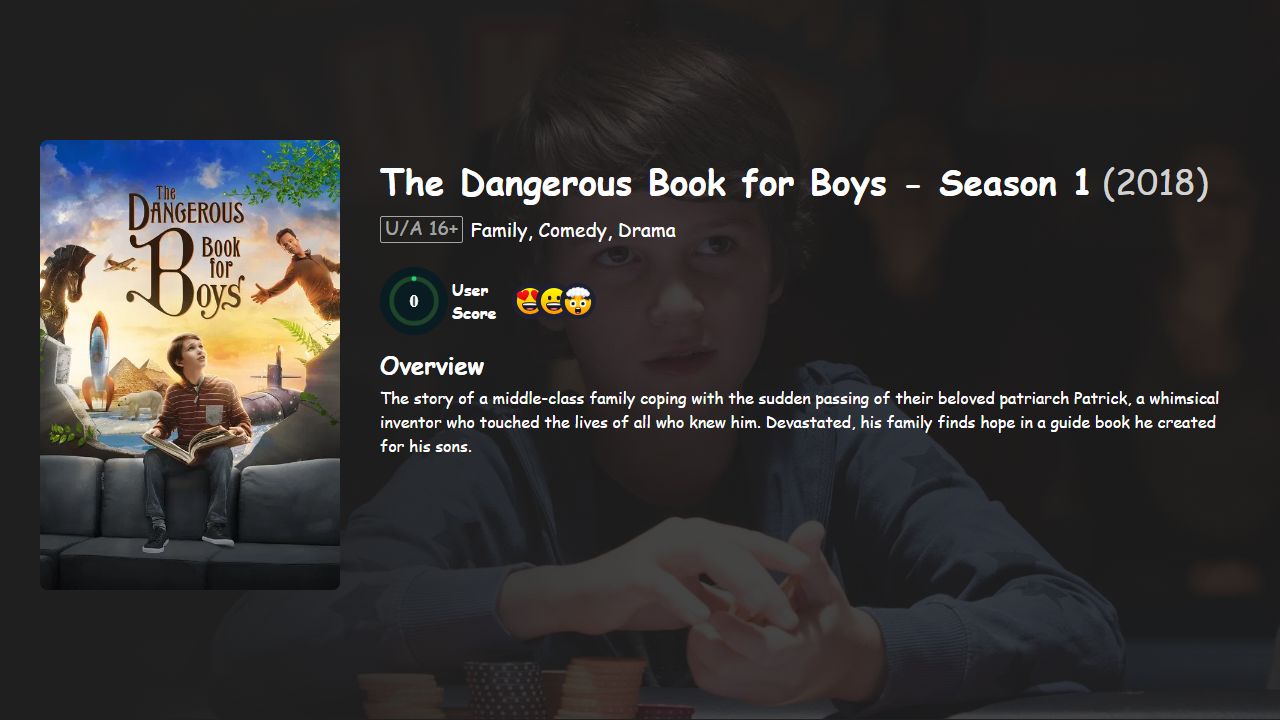 The Dangerous Book for Boys Season 1 Hindi-English Dubbed