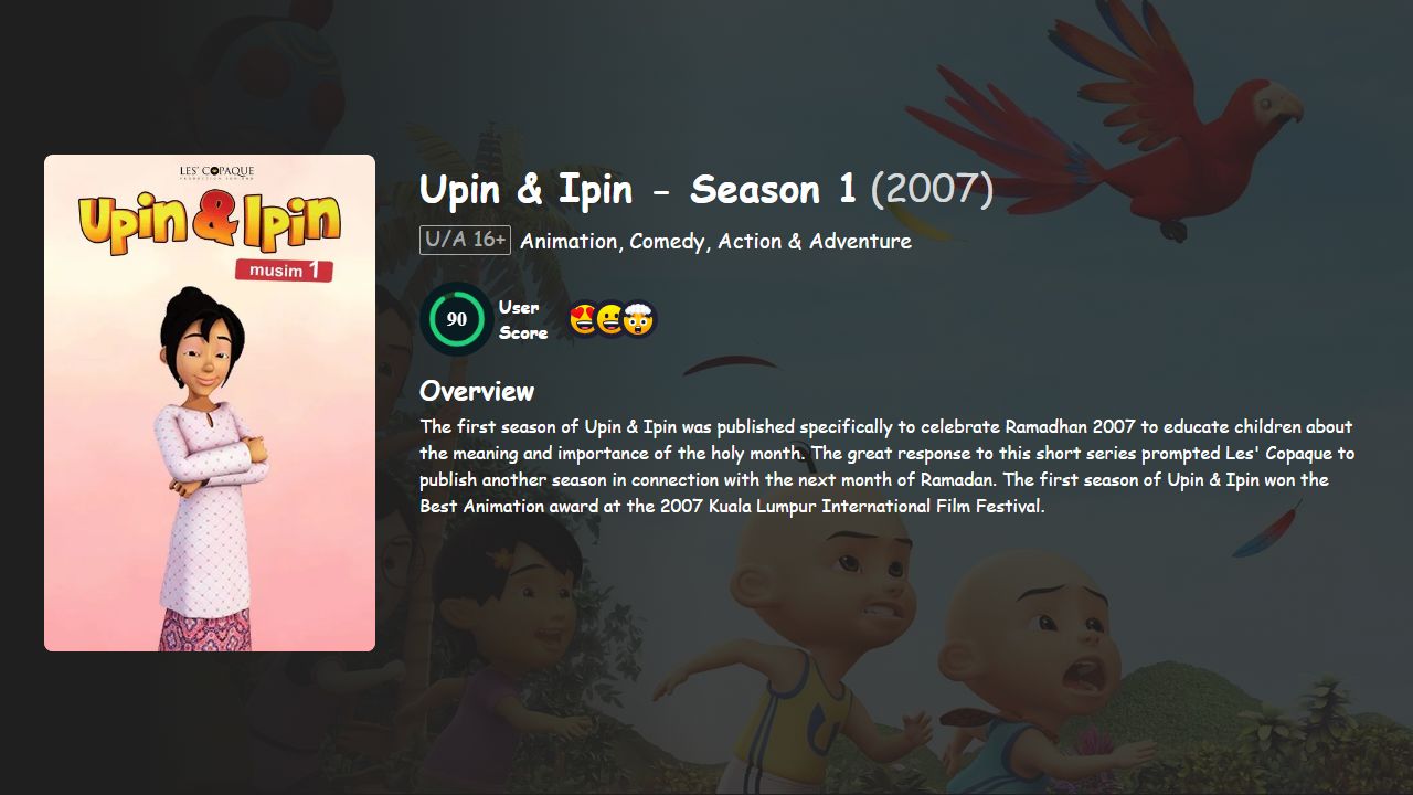 Upin & Ipin Season 1 Hindi-English Dubbed