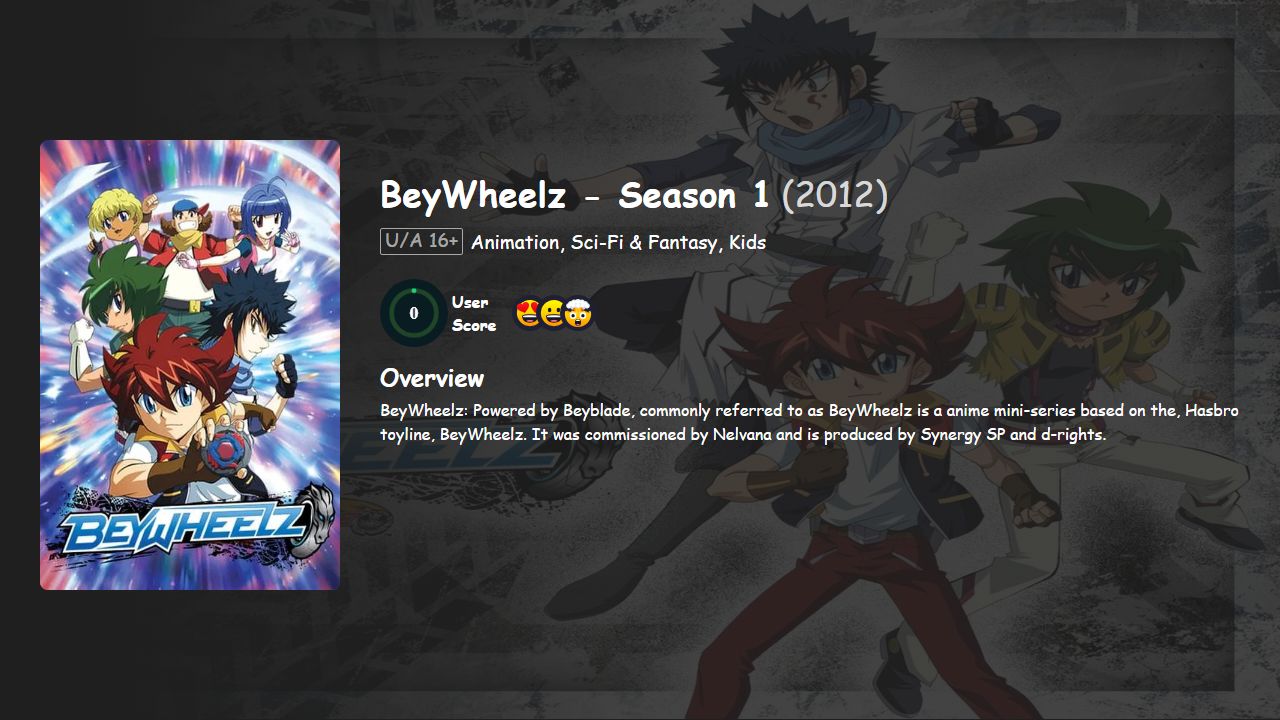 BeyWheelz Season 1 Hindi Dubbed