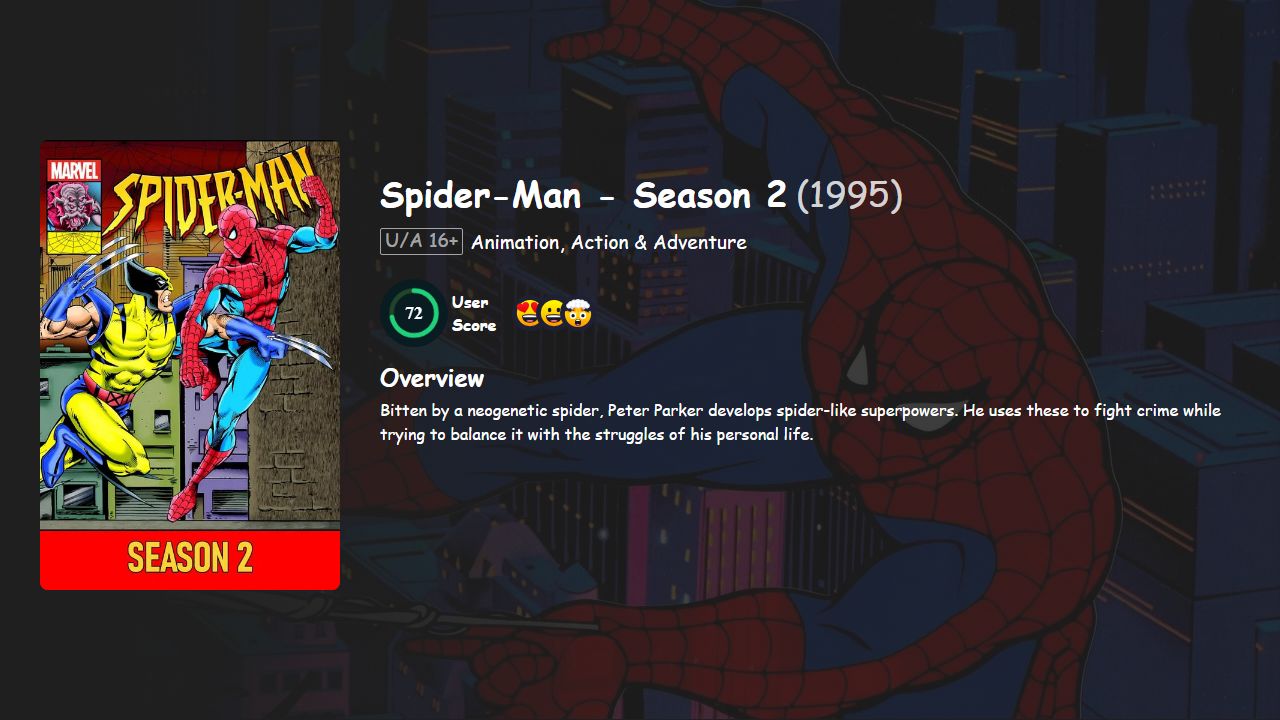 Spider-Man Season 2 Hindi Dubbed