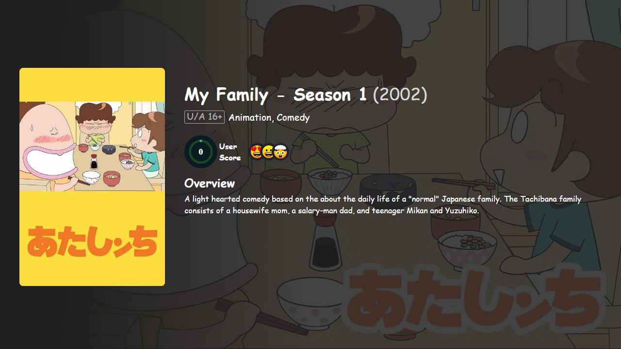 Atashin’chi Season 1 Hindi-Telugu-Tamil-Japanese Dubbed