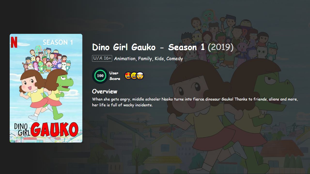 Dino Girl Gauko Season 1 Hindi-English-Japanese Dubbed