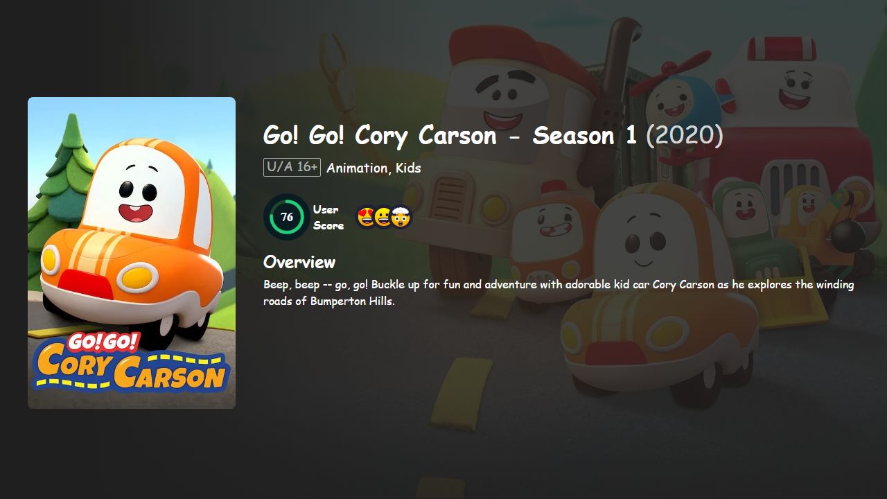 Go! Go! Cory Carson Season 1 Hindi Dubbed