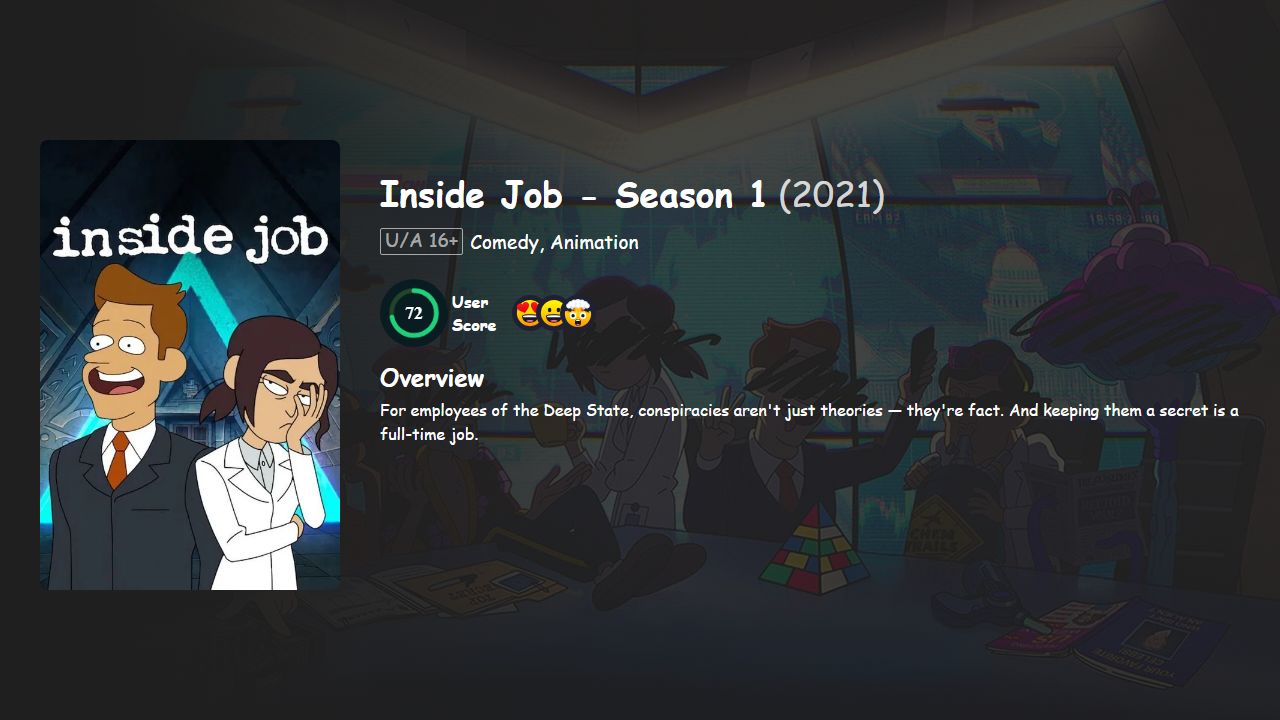 Inside Job Season 1 Hindi-English Dubbed