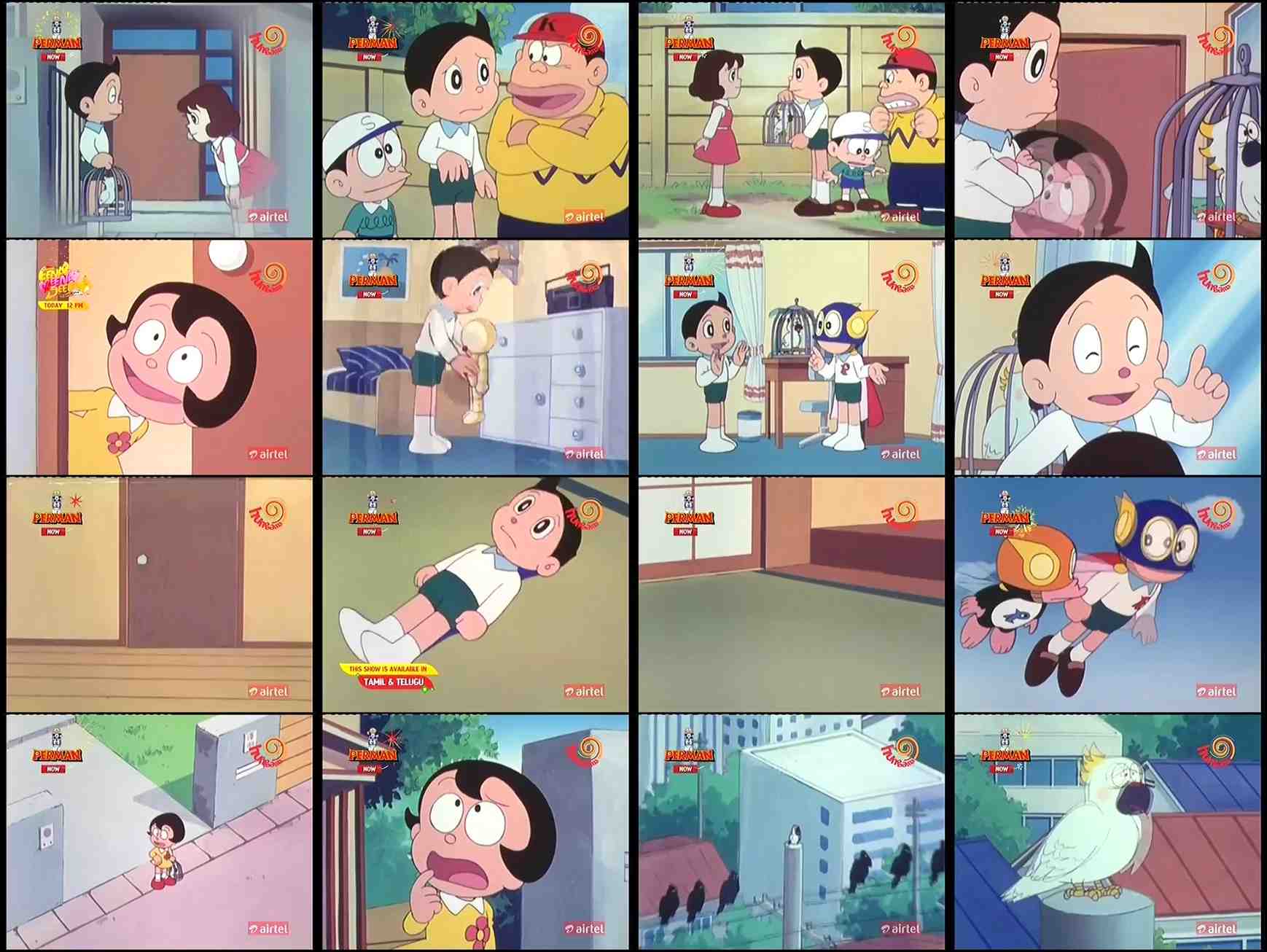 Hindi-Tamil-Telugu-Japanese